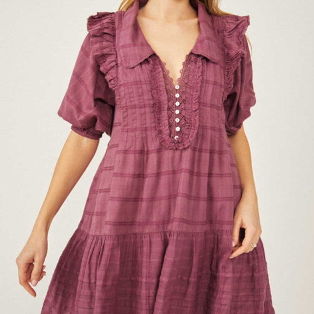Free People Elora Midi in Juneberry